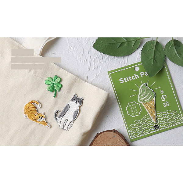 Step Out [Four-Leaf Clover] Embroidered Sticker Patch