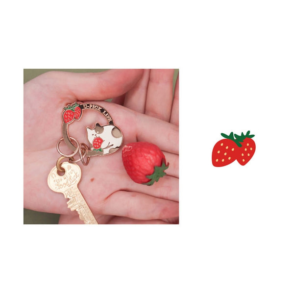 Summer Friends [Strawberry] Key Chain By U-Pick