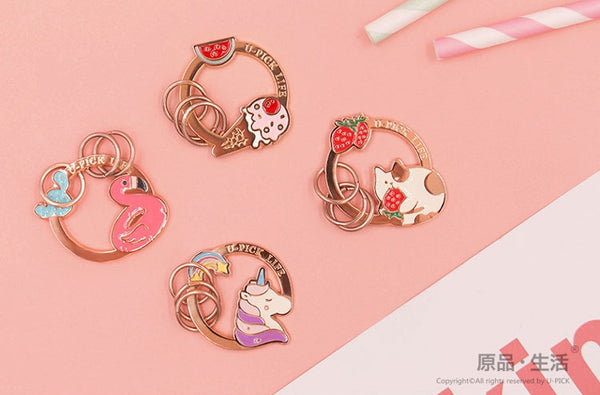 Summer Friends Key Chain By U-Pick