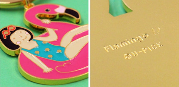 Summer Friends Key Chain By U-Pick