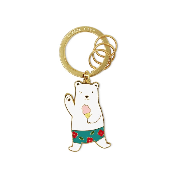 Summer Holiday [Summer Bear] Key Chain By U-Pick