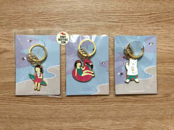 Summer Friends Key Chain By U-Pick