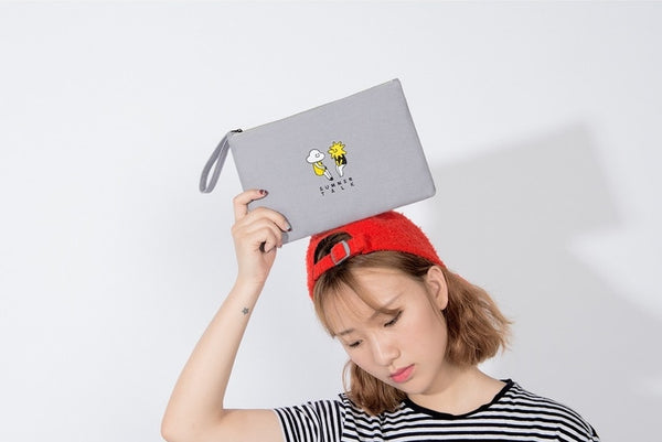 Cloud & Sun Summer Talk Flat Case By Kiitos Life
