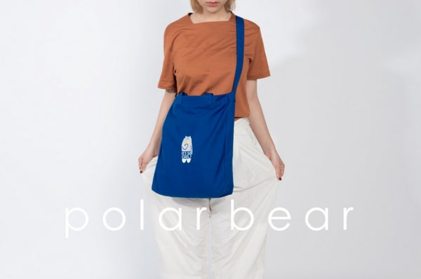 Polar Bear Summer Talk Crossbody Bag By Kiitos Life