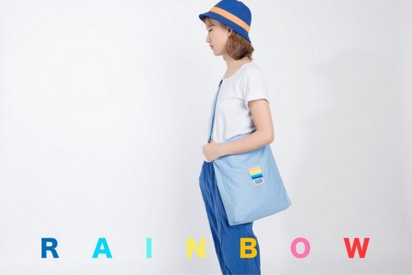 Pantone Rainbow Summer Talk Crossbody Bag By Kiitos Life