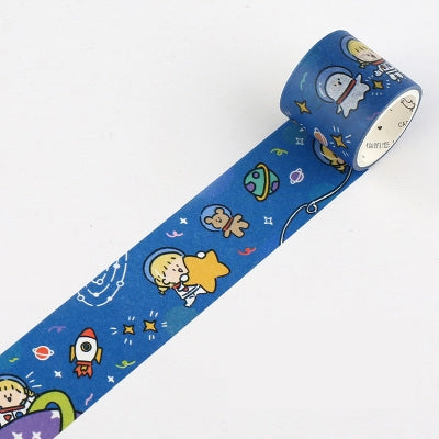 Super Aman [Blue] Washi Tape