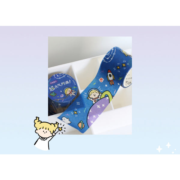Super Aman [Blue] Washi Tape