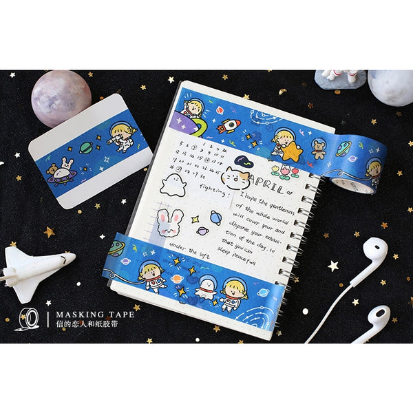 Super Aman [Blue] Washi Tape