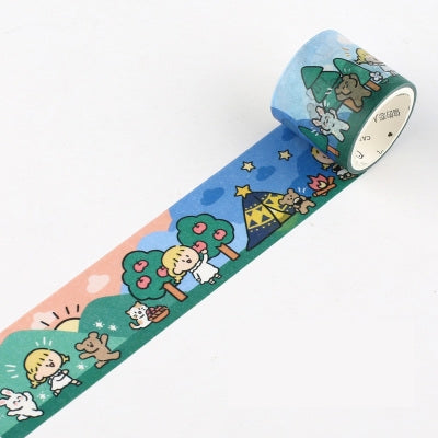 Super Aman [Green] Washi Tape
