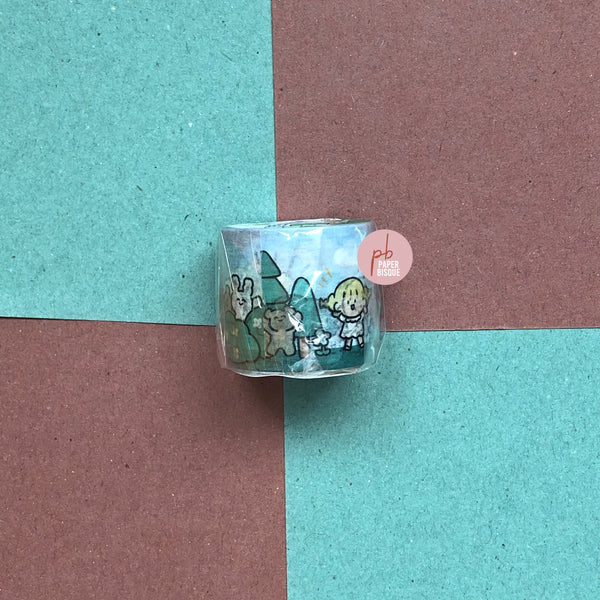 Super Aman [Green] Washi Tape