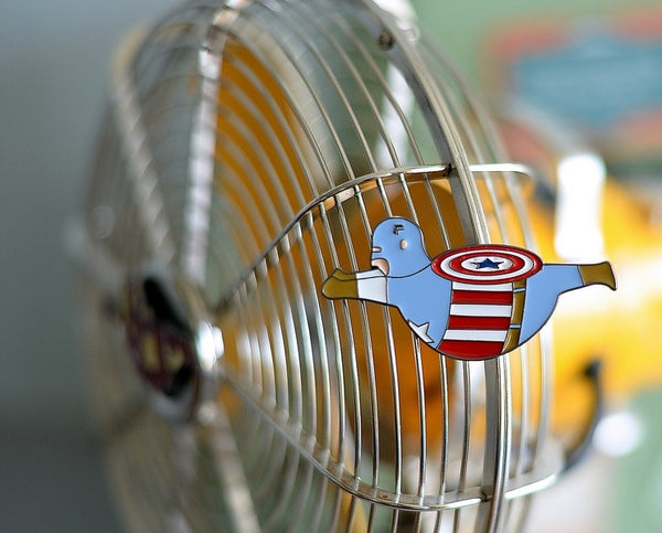 Fat Super Hero Magnet By HAMO