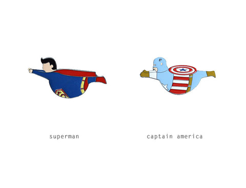 Fat Super Hero Magnet By HAMO