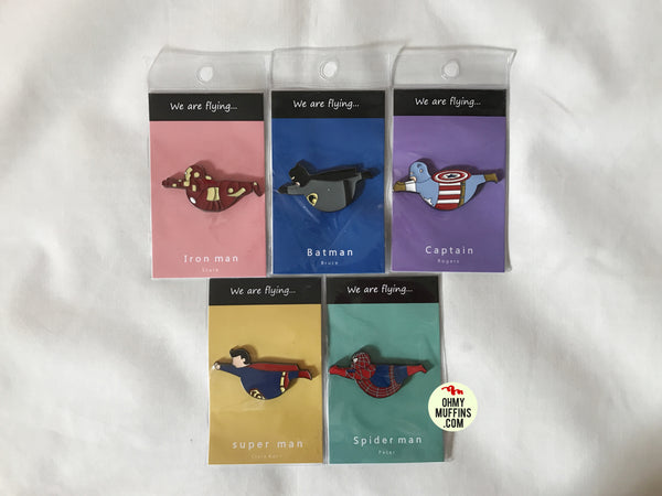 Fat Super Hero Magnet By HAMO