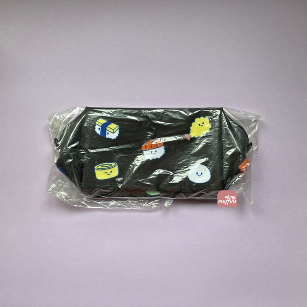 Sushi Box [ Black ] Pouch By Kiitos Life