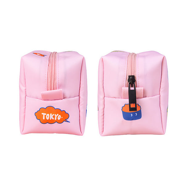 Sushi [ Pink ] Box Pouch By Kiitos Life