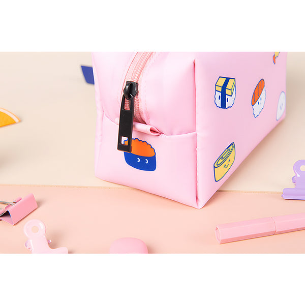 Sushi [ Pink ] Box Pouch By Kiitos Life