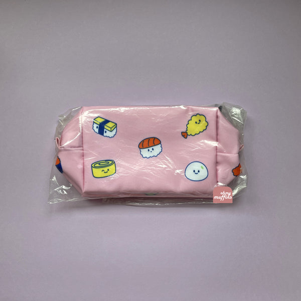 Sushi Box [ Pink ] Pouch By Kiitos Life