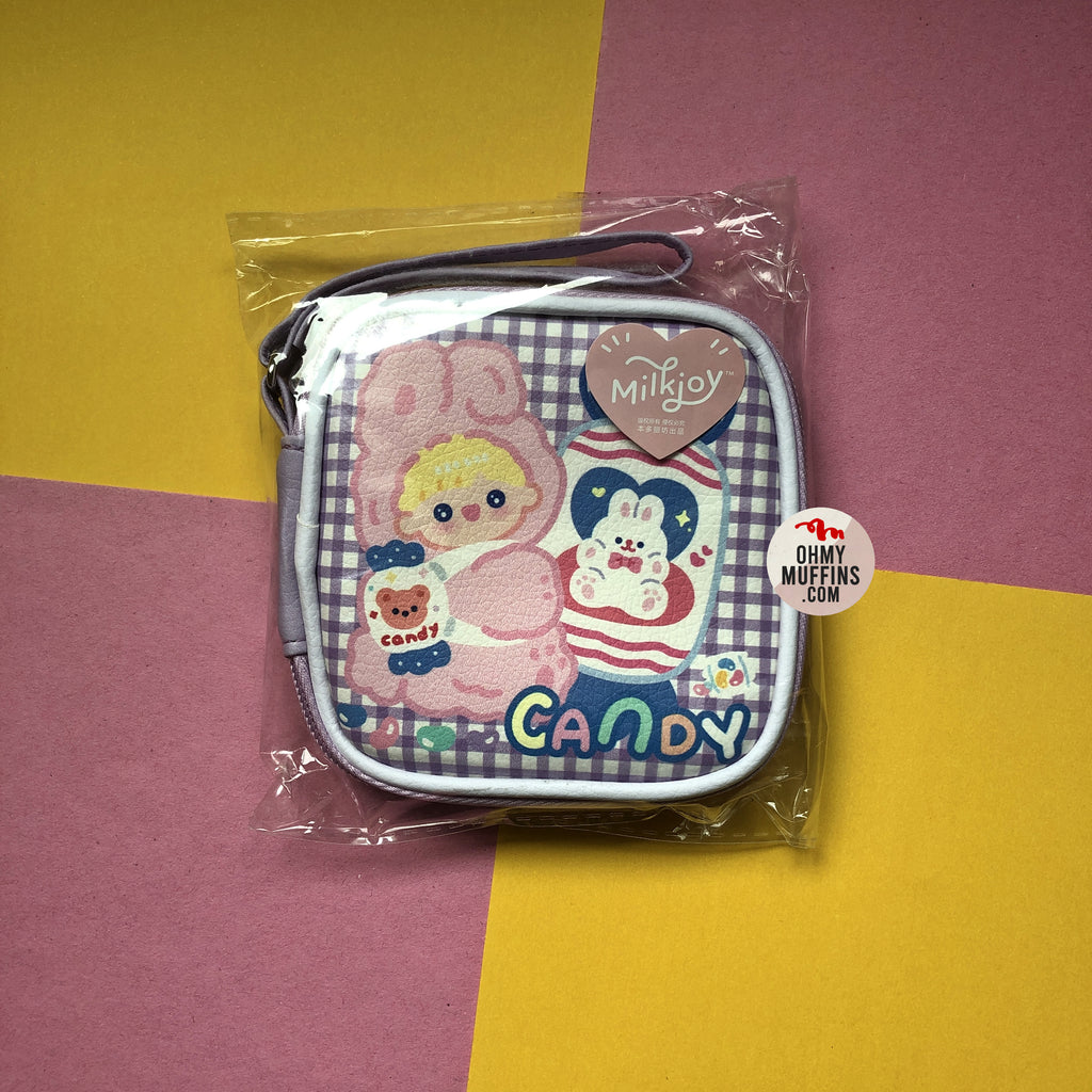 Sweet Girl [Rabbit Milk Candy] Cable Holder Pouch By Milkjoy