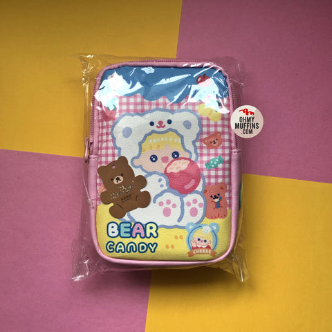 Sweet Girl [Bear Candy] Digital Power Bank Pouch By Milkjoy
