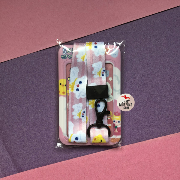 Sweet Girl [Soft & Cute] Lanyard Card Holder By Milkjoy
