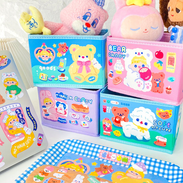 Sweet Girl [Lucky Bear] Storage Box By Milkjoy