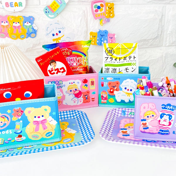 Sweet Girl [Lucky Bear] Storage Box By Milkjoy