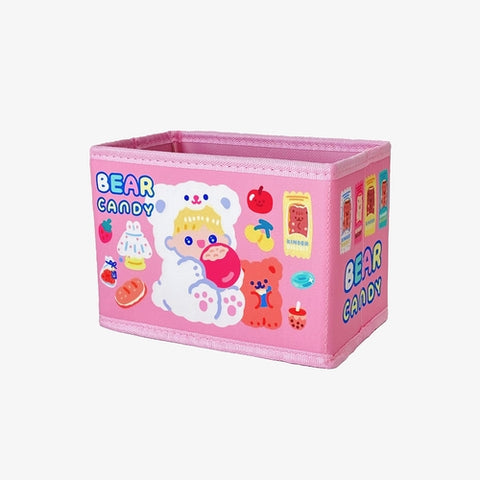 Sweet Girl [Bear Candy] Storage Box By Milkjoy