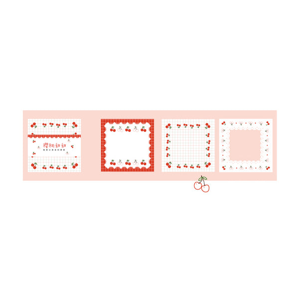 Sweet Fruit Cherry Notepad