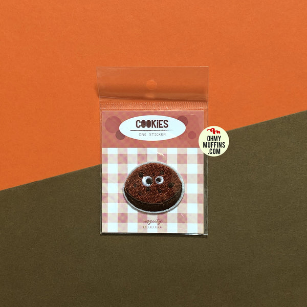 Sweet Shard Cookie Embroidered Sticker Patch