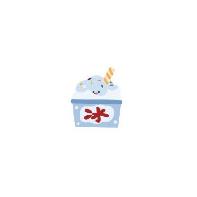 Sweet Shard Ice Cream Embroidered Sticker Patch