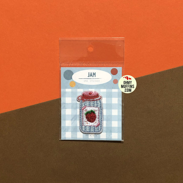Sweet Shard Jam Embroidered Sticker Patch