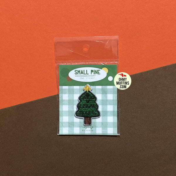 Sweet Shard [Small Pine] Embroidered Sticker Patch