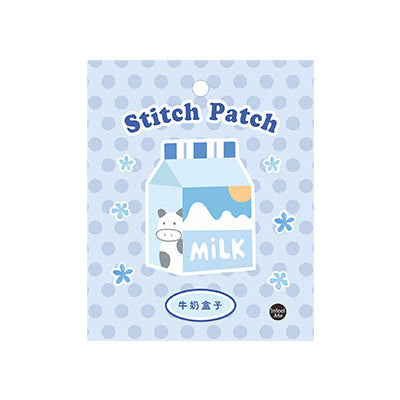 Sweet Sweet Milk Box Embroidered Sticker Patch