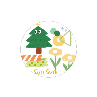 Sweet Time Mountain Water Washi Tape