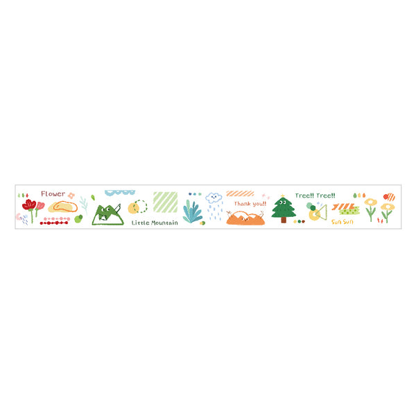 Sweet Time Mountain Water Washi Tape
