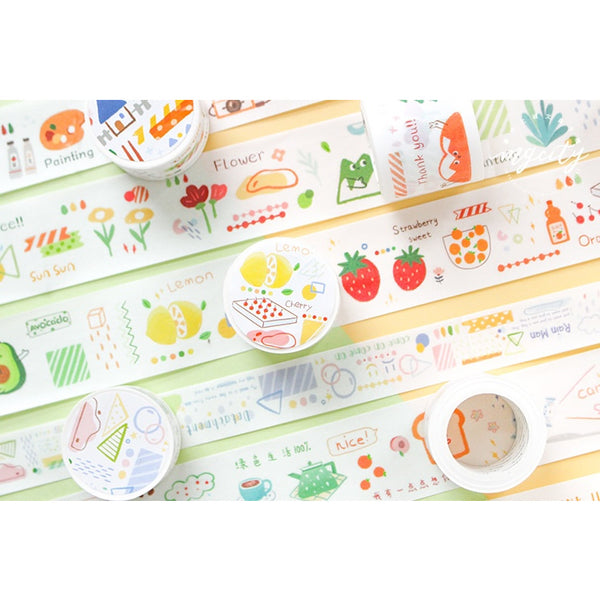 Sweet Time [Fruits] Washi Tape