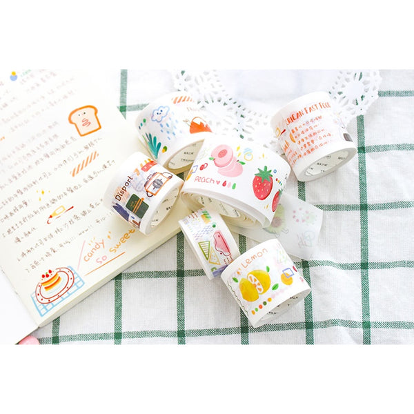Sweet Time [Yummy Food] Washi Tape