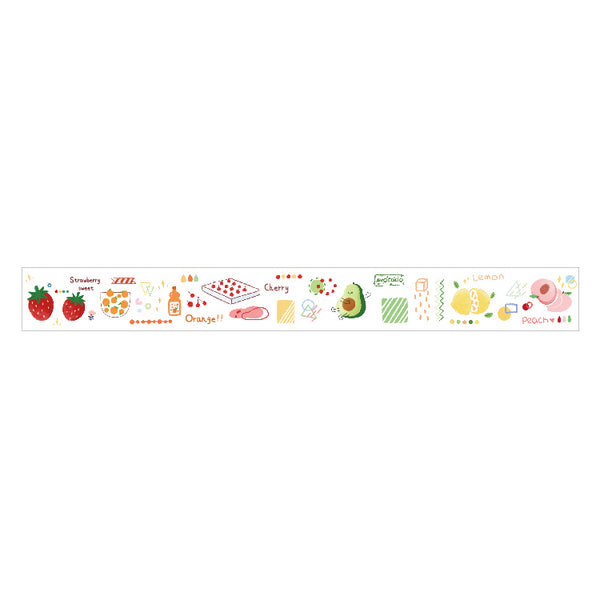 Sweet Time Fruits Washi Tape