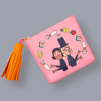 Tassel Charm Juggling Coin Pouch By Bentoy