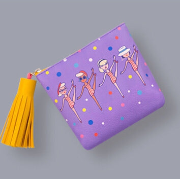 Tassel Charm [Row Dancing] Coin Pouch By Bentoy