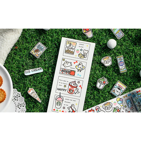 Tea Party [Duck Ice Cream Shop] Washi Tape
