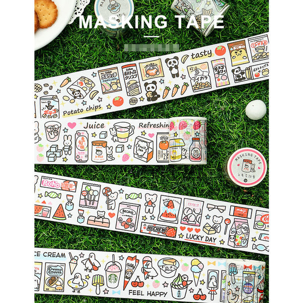 Tea Party [Duck Ice Cream Shop] Washi Tape