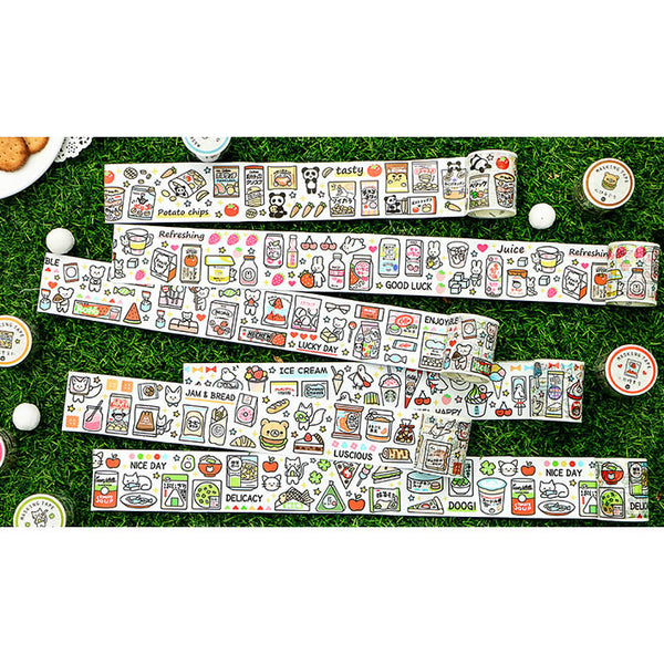 Tea Party [Duck Ice Cream Shop] Washi Tape
