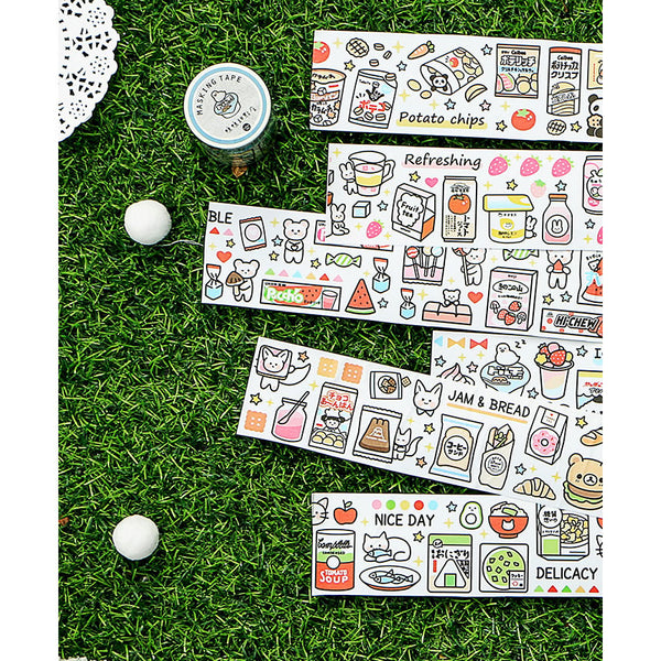 Tea Party [Duck Ice Cream Shop] Washi Tape
