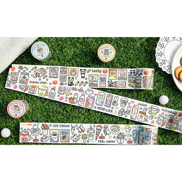 Tea Party [Duck Ice Cream Shop] Washi Tape
