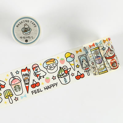 Tea Party [Duck Ice Cream Shop] Washi Tape
