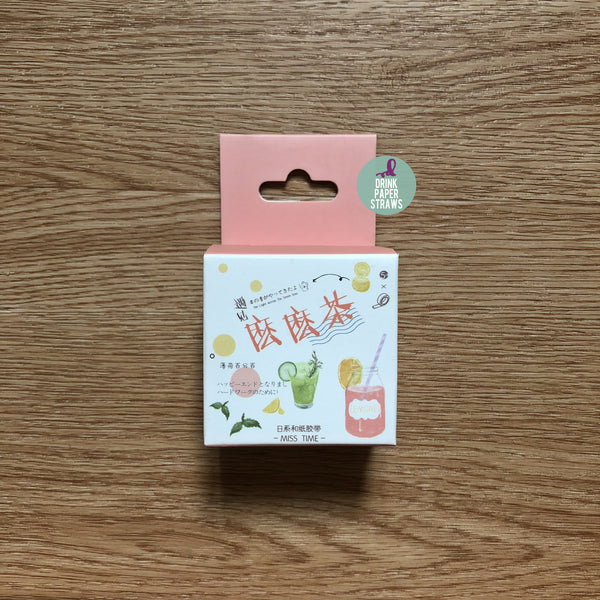 Tea Drinks Washi Tape