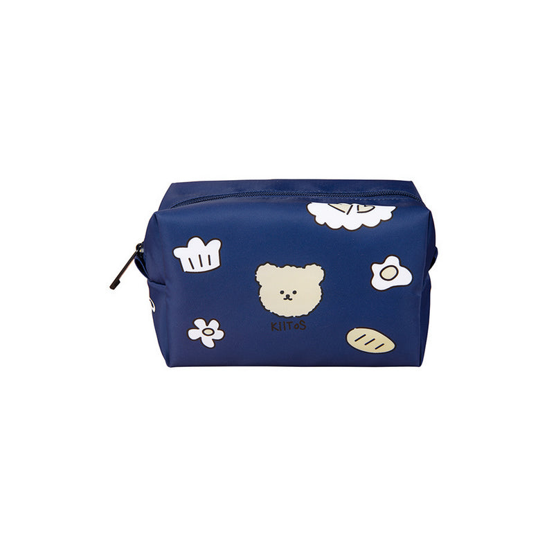 Teddy Bear [Blue] Box Pouch By Kiitos Life