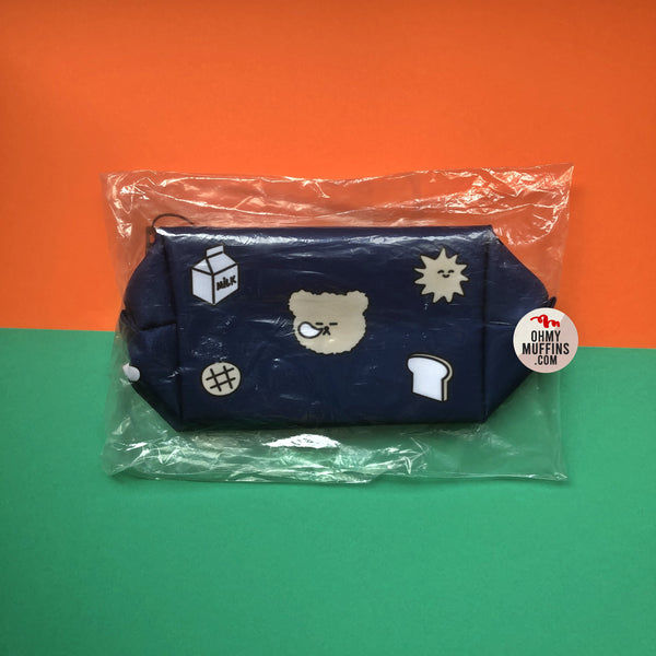 Teddy Bear [Blue] Box Pouch By Kiitos Life