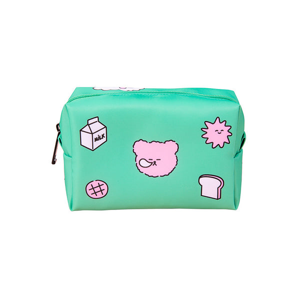 Teddy Bear [Green] Box Pouch By Kiitos Life